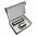 Набор Hot Box C металлик grey (хаки) с логотипом в Ставрополе заказать по выгодной цене в кибермаркете AvroraStore