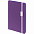 Блокнот Shall Direct, фиолетовый с логотипом в Ставрополе заказать по выгодной цене в кибермаркете AvroraStore