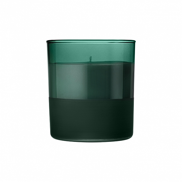 Ароматическая свеча, Emerald, зеленая с логотипом в Ставрополе заказать по выгодной цене в кибермаркете AvroraStore