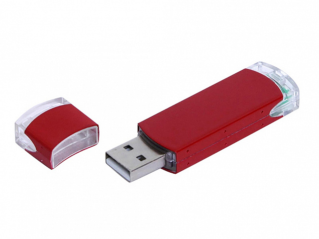 USB-флешка на 64 Гб классической формы с логотипом в Ставрополе заказать по выгодной цене в кибермаркете AvroraStore