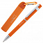 Набор ручка + зарядное устройство 2800 mAh в футляре, оранжевый, покрытие soft touch с логотипом в Ставрополе заказать по выгодной цене в кибермаркете AvroraStore