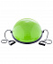 Полусфера Bosu с эспандерами, зеленая с логотипом в Ставрополе заказать по выгодной цене в кибермаркете AvroraStore
