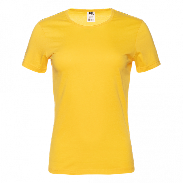 Футболка StanGalantWomen Жёлтый с логотипом в Ставрополе заказать по выгодной цене в кибермаркете AvroraStore