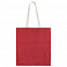 Холщовая сумка на плечо Juhu, красная с логотипом в Ставрополе заказать по выгодной цене в кибермаркете AvroraStore