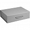 Коробка Case, подарочная, серый матовый с логотипом в Ставрополе заказать по выгодной цене в кибермаркете AvroraStore