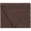 Плед Snippet, коричневый меланж с логотипом в Ставрополе заказать по выгодной цене в кибермаркете AvroraStore