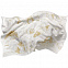 Плед Draconia, белый с золотистым с логотипом в Ставрополе заказать по выгодной цене в кибермаркете AvroraStore