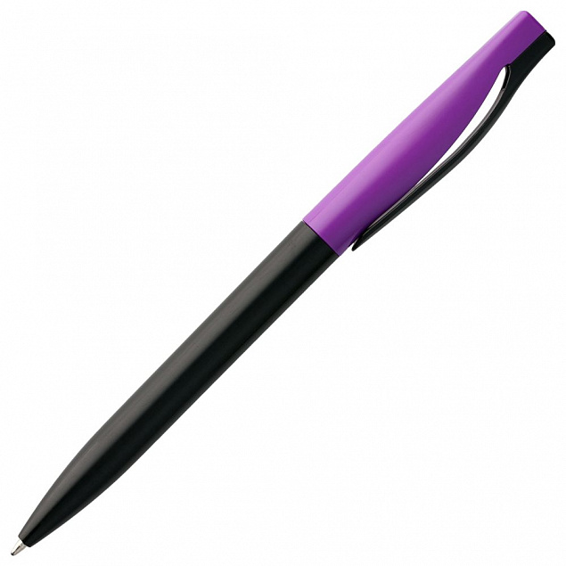 Ручка шариковая Pin Special, черно-оранжевая с логотипом в Ставрополе заказать по выгодной цене в кибермаркете AvroraStore