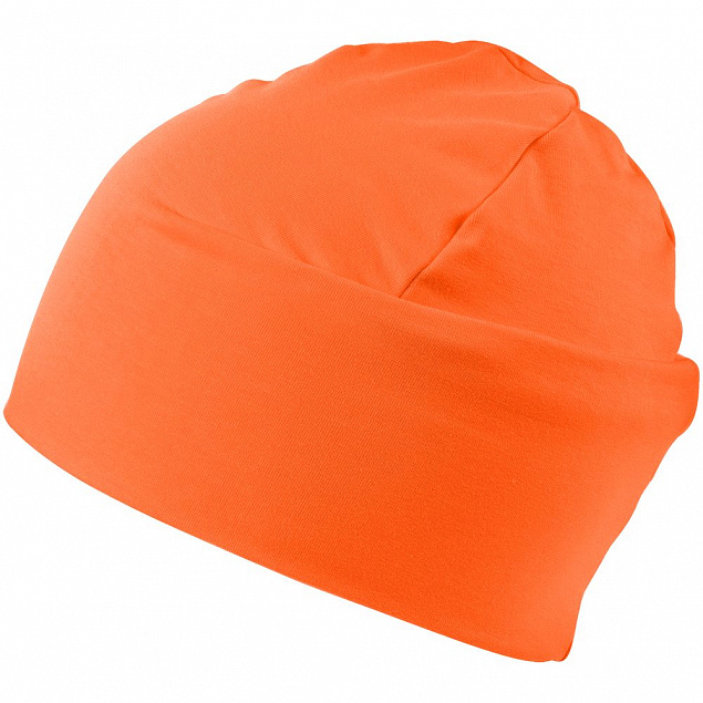 Шапка HeadOn ver.2, оранжевая с логотипом в Ставрополе заказать по выгодной цене в кибермаркете AvroraStore