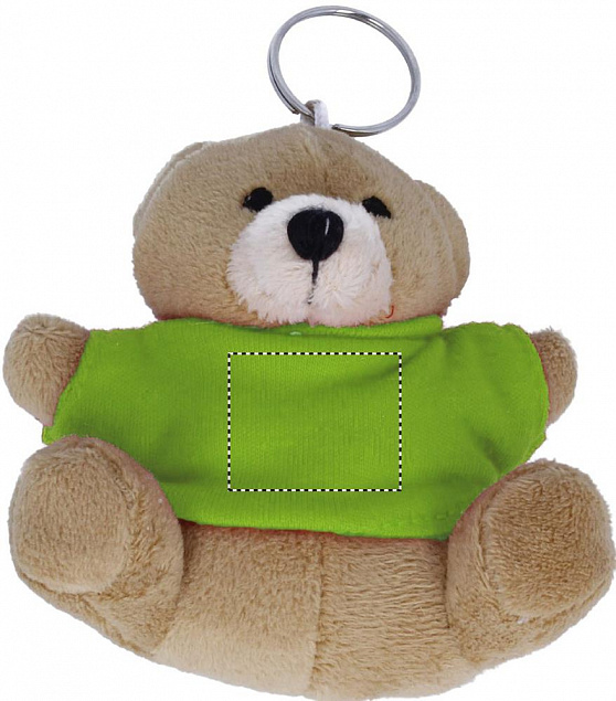 Медведь плюшевый на брелоке с логотипом в Ставрополе заказать по выгодной цене в кибермаркете AvroraStore
