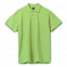 Рубашка поло мужская SPRING 210, зеленое яблоко с логотипом в Ставрополе заказать по выгодной цене в кибермаркете AvroraStore