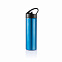 Спортивная бутылка для воды с трубочкой, 500 мл, синий с логотипом в Ставрополе заказать по выгодной цене в кибермаркете AvroraStore