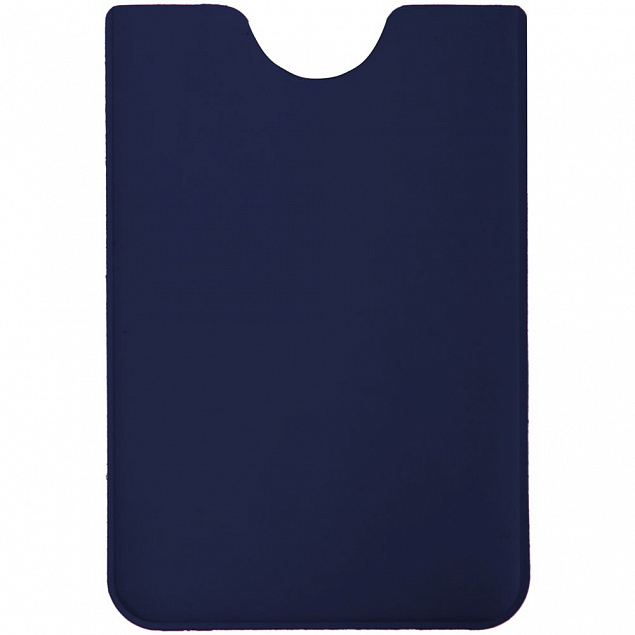Чехол для карточки Dorset, синий с логотипом в Ставрополе заказать по выгодной цене в кибермаркете AvroraStore