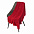 Плед Cella вязаный, красный (без подарочной коробки) с логотипом в Ставрополе заказать по выгодной цене в кибермаркете AvroraStore