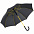 Зонт-трость с цветными спицами Color Style ver.2, красный с логотипом в Ставрополе заказать по выгодной цене в кибермаркете AvroraStore