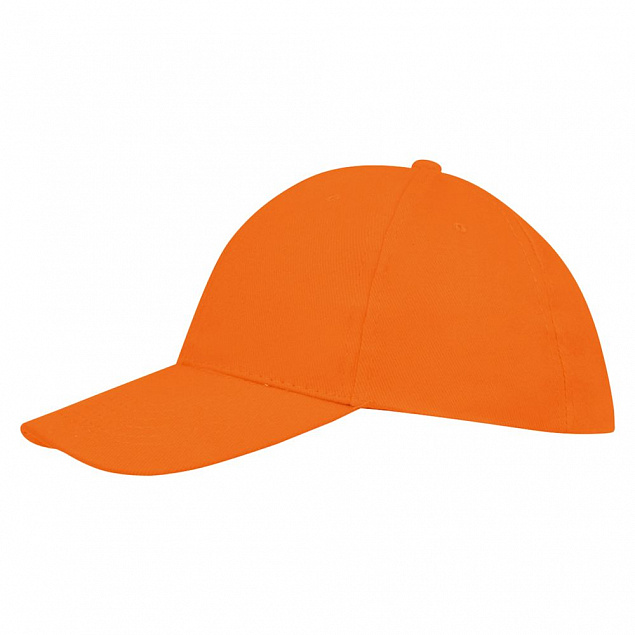 Бейсболка BUFFALO, оранжевая с логотипом в Ставрополе заказать по выгодной цене в кибермаркете AvroraStore