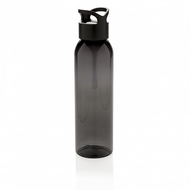 Герметичная бутылка для воды из AS-пластика, черная с логотипом в Ставрополе заказать по выгодной цене в кибермаркете AvroraStore