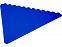 Треугольный скребок Frosty 2.0 , ярко-синий с логотипом в Ставрополе заказать по выгодной цене в кибермаркете AvroraStore