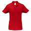 Рубашка поло ID.001 красная с логотипом в Ставрополе заказать по выгодной цене в кибермаркете AvroraStore