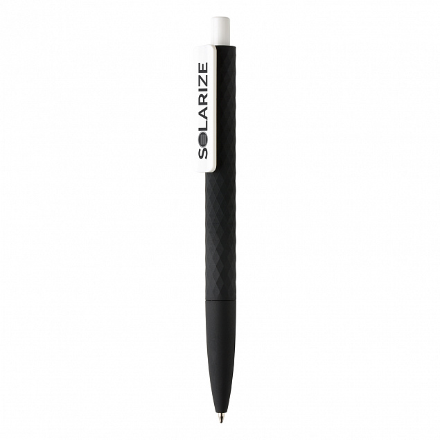Ручка X3 Smooth Touch, черный с логотипом в Ставрополе заказать по выгодной цене в кибермаркете AvroraStore