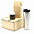 Подарочный набор Ирвин, серебристый (черный чай, мед с фундуком и какао) с логотипом в Ставрополе заказать по выгодной цене в кибермаркете AvroraStore