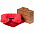 Набор Layback, красный с логотипом в Ставрополе заказать по выгодной цене в кибермаркете AvroraStore