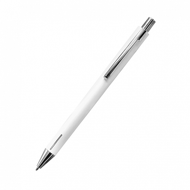 Ручка металлическая Elegant Soft - Белый BB с логотипом в Ставрополе заказать по выгодной цене в кибермаркете AvroraStore