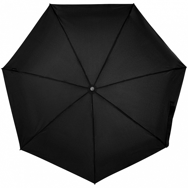 Зонт складной 811 X1 в кейсе, черный с логотипом в Ставрополе заказать по выгодной цене в кибермаркете AvroraStore