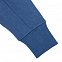 Свитшот Kosmos, синий с логотипом в Ставрополе заказать по выгодной цене в кибермаркете AvroraStore