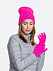 Перчатки Urban Flow, розовый неон с логотипом в Ставрополе заказать по выгодной цене в кибермаркете AvroraStore