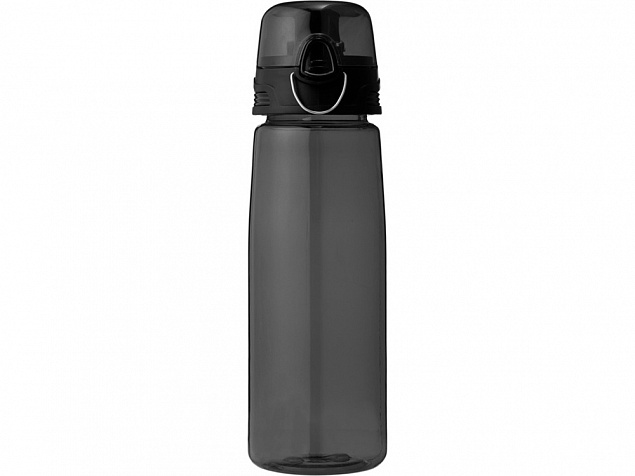 Бутылка спортивная Capri, черный с логотипом в Ставрополе заказать по выгодной цене в кибермаркете AvroraStore