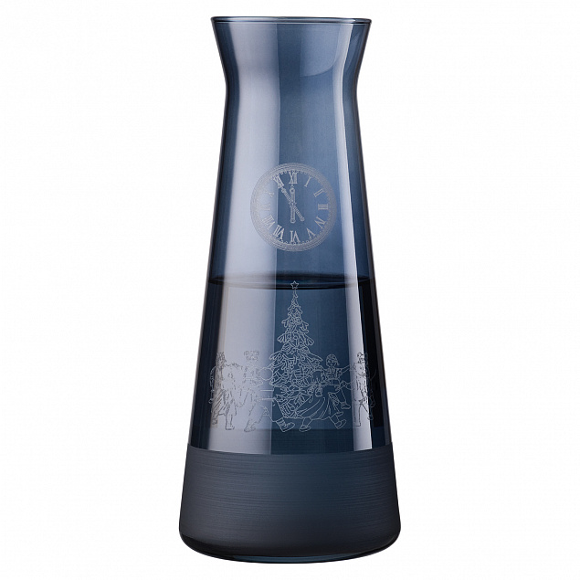 Декантер, Sapphire, 1150 ml, синий с логотипом в Ставрополе заказать по выгодной цене в кибермаркете AvroraStore