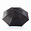 Складной зонт Deluxe 20", черный с логотипом в Ставрополе заказать по выгодной цене в кибермаркете AvroraStore