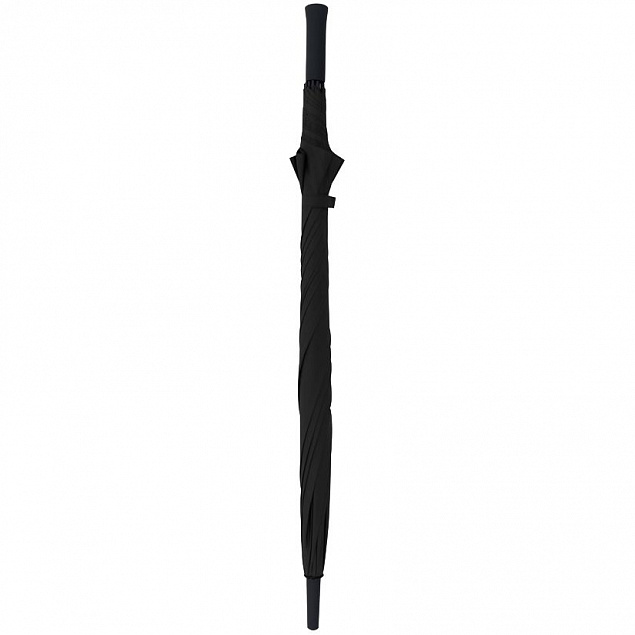 Зонт-трость Zero XXL, черный с логотипом в Ставрополе заказать по выгодной цене в кибермаркете AvroraStore