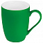 Кружка керамическая 300 мл, зеленая с логотипом в Ставрополе заказать по выгодной цене в кибермаркете AvroraStore