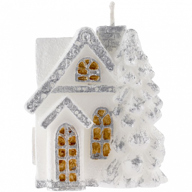 Свеча Christmas Twinkle, домик с логотипом в Ставрополе заказать по выгодной цене в кибермаркете AvroraStore