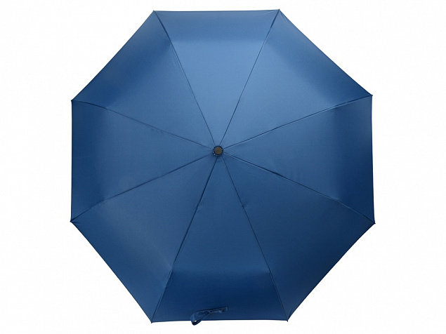 Зонт-полуавтомат складной Marvy с проявляющимся рисунком, синий с логотипом в Ставрополе заказать по выгодной цене в кибермаркете AvroraStore