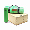Подарочный набор Айзек, зеленый с логотипом в Ставрополе заказать по выгодной цене в кибермаркете AvroraStore