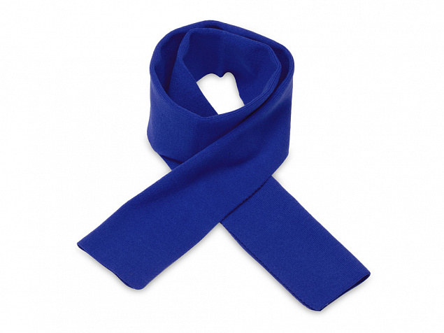 Шарф Dunant, классический синий с логотипом в Ставрополе заказать по выгодной цене в кибермаркете AvroraStore