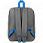 Рюкзак Sensa, серый с синим с логотипом в Ставрополе заказать по выгодной цене в кибермаркете AvroraStore