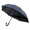 Зонт-трость Dune, синий с логотипом в Ставрополе заказать по выгодной цене в кибермаркете AvroraStore