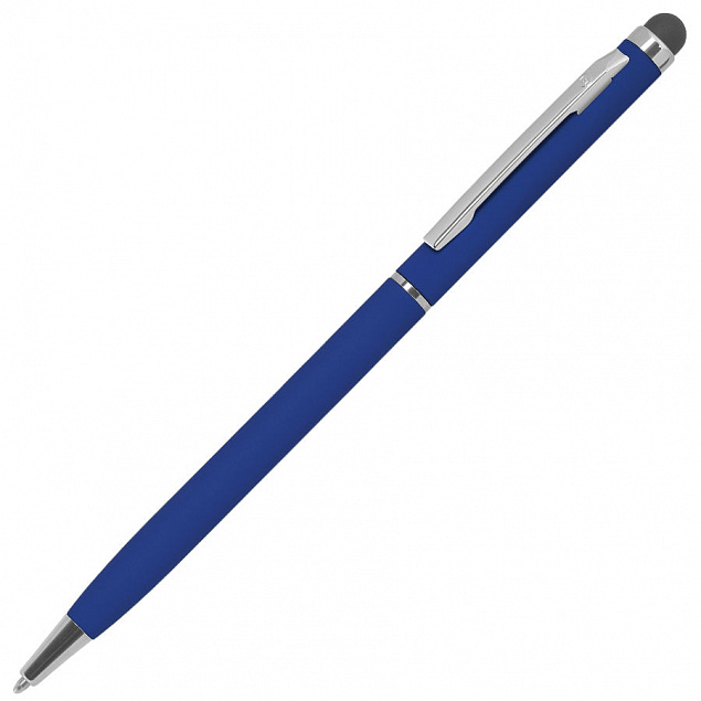 Ручка шариковая со стилусом TOUCHWRITER SOFT, покрытие soft touch с логотипом в Ставрополе заказать по выгодной цене в кибермаркете AvroraStore