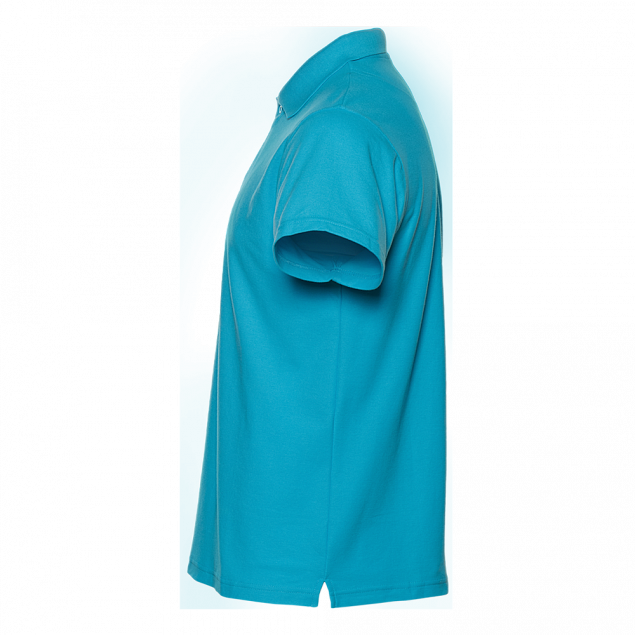 Рубашка поло Рубашка мужская 04 Бирюзовый с логотипом в Ставрополе заказать по выгодной цене в кибермаркете AvroraStore