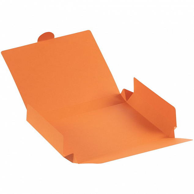 Коробка самосборная Flacky Slim, оранжевая с логотипом в Ставрополе заказать по выгодной цене в кибермаркете AvroraStore