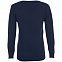 Пуловер женский Glory Women, темно-синий с логотипом в Ставрополе заказать по выгодной цене в кибермаркете AvroraStore