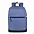 Рюкзак Boom, синий/чёрный, 43 x 30 x 13 см, 100% полиэстер  с логотипом в Ставрополе заказать по выгодной цене в кибермаркете AvroraStore