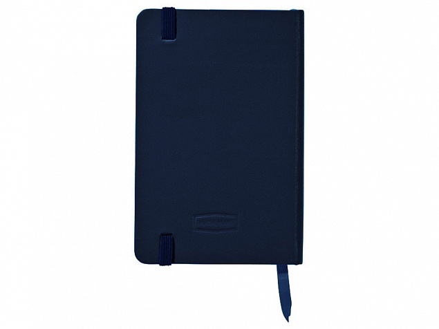 Блокнот классический карманный Juan А6, темно-синий с логотипом в Ставрополе заказать по выгодной цене в кибермаркете AvroraStore