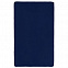 Флисовый плед Warm&Peace, синий с логотипом в Ставрополе заказать по выгодной цене в кибермаркете AvroraStore