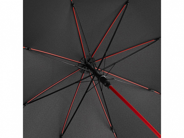 Зонт-трость «Colorline» с цветными спицами и куполом из переработанного пластика с логотипом в Ставрополе заказать по выгодной цене в кибермаркете AvroraStore