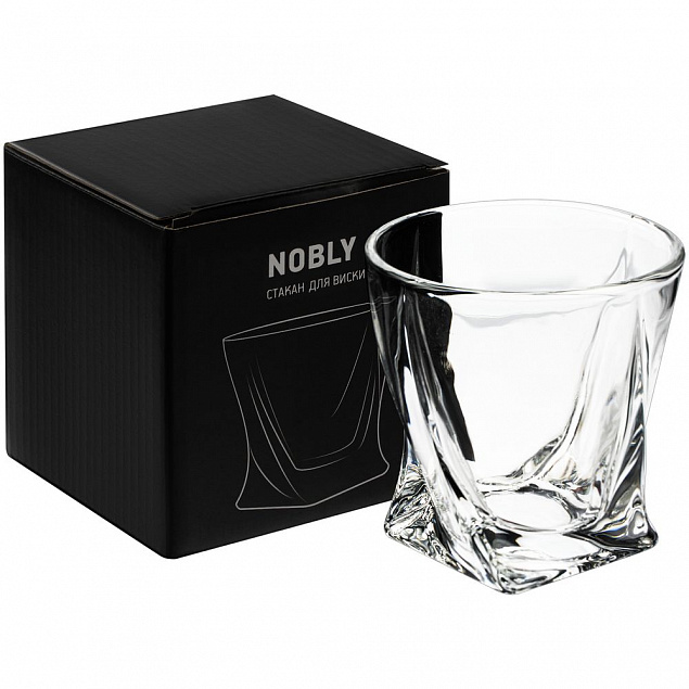 Стакан для виски Nobly с логотипом в Ставрополе заказать по выгодной цене в кибермаркете AvroraStore